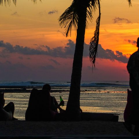 sunset beers nemberala beach t land indonesia rote island